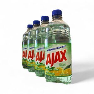 4 Pack Ajax Lasting Citrus & Eucalyptus All Purpose Cleaner 16.9 oz No residue